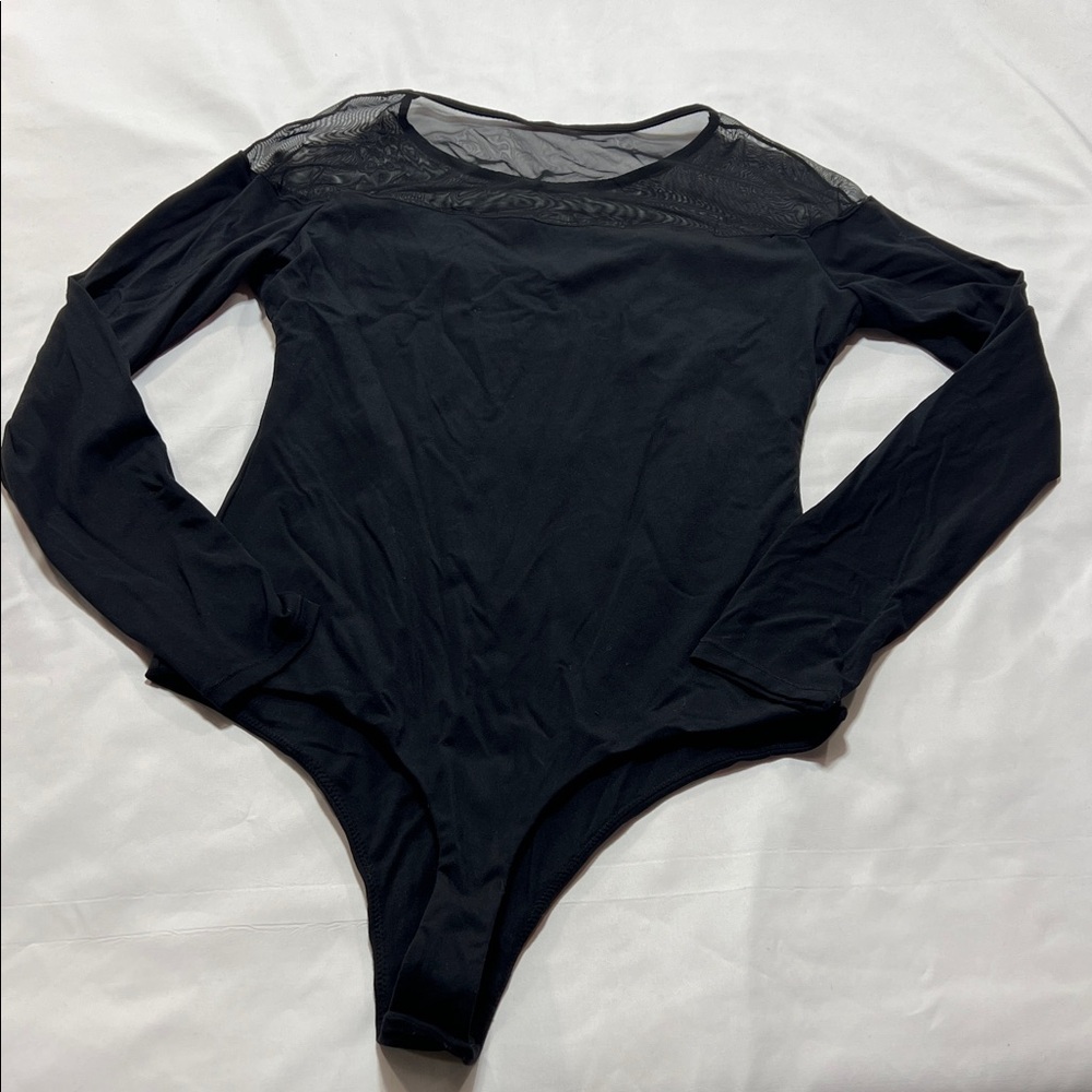 Pumiey bodysuit with sheer panel size M - Picture 7 of 10
